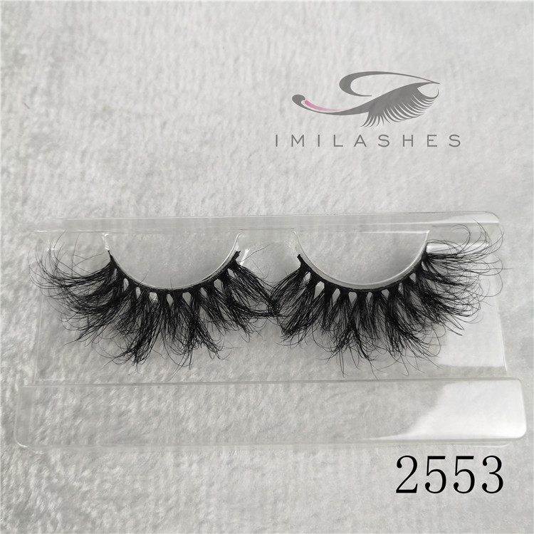 5d mink lash vendors wholesale 25mm 3d mink lashes eyelash extensions manufacturer A-53